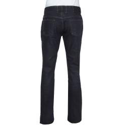 Gucci Navy Blue Dark Wash Denim Straight Fit Jeans M