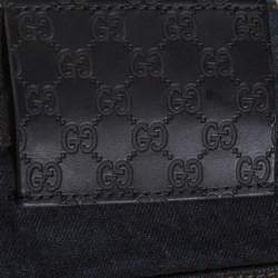 Pre Owned Gucci Navy Blue Dark Wash Denim Straight Fit Jeans XL