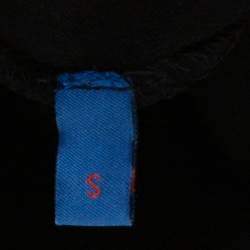 Pre Owned تي شيرت غوتشي إكس إلتون جون بلاك إلتون قطن نمط ممزق مقاس صغير - سمول