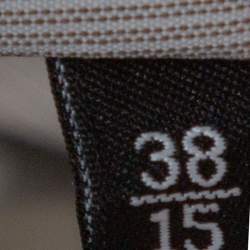 Pre Owned Gucci Brown Striped Cotton Button Front Shirt S