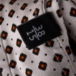 Gucci Cream Printed Cotton Long Sleeve Slim Fit Shirt S