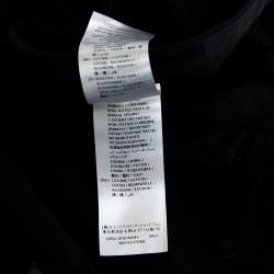 Gucci Black Cotton Straight Leg Chino Trousers XXXL
