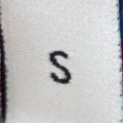 مملوكة مسبقًا Gucci Red & Blue Striped Linen Knit Logo Printed Oversized T Shirt S