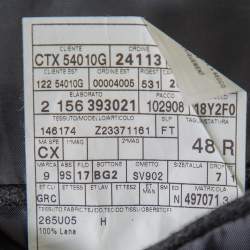 مملوكة مسبقًا Gucci Black Wool Button Front Blazer M