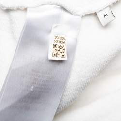 Gucci White Cotton Logo & Cities Printed Crewneck Sweatshirt M