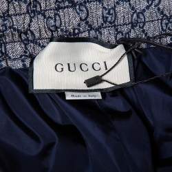Gucci Beige Logo Printed Web Stripe Detail Joggers XL