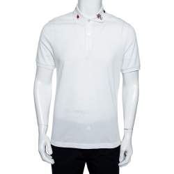 Embroidered Collar Luxury Polo Shirt