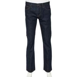Gucci Indigo Dark Wash Denim Regular Fit Jeans M