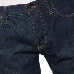 Gucci Indigo Dark Wash Denim Regular Fit Jeans M