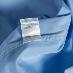 Gucci Sky Blue Cotton Button Front Shirt M 