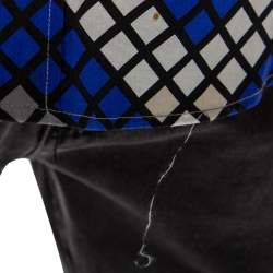 مملوكة مسبقًا Gucci Multicolored Patterned Cotton Short Sleeve Shirt M