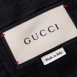 Pre Owned جاكيت غوتشي بلايند فور لوف مرصعة مقاس كبير جدًا جدًا - إكس إكس لارج