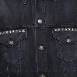 Pre Owned جاكيت غوتشي بلايند فور لوف مرصعة مقاس كبير جدًا جدًا - إكس إكس لارج