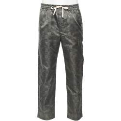 Gucci Grey GG Monogram Synthetic Off The Grid Trousers L