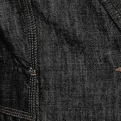 مملوكة مسبقًا Gucci Vintage Blue Denim Single Breasted Blazer S