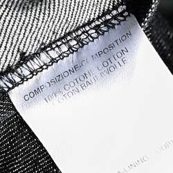 مملوكة مسبقًا Gucci Vintage Blue Denim Single Breasted Blazer S