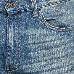 Gucci Blue Denim Straight Leg Jeans L