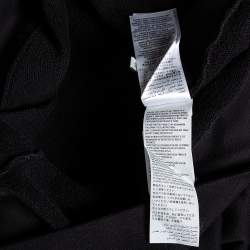 Gucci Black Cotton Blind for Love Tiger Patch Hoodie XS
