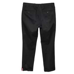 Gucci Dark Blue Cotton Chino Pants XS