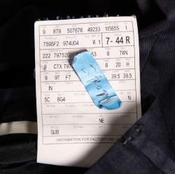 Gucci Dark Blue Cotton Chino Pants XS
