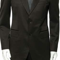 Gucci Brown Wool Suit M