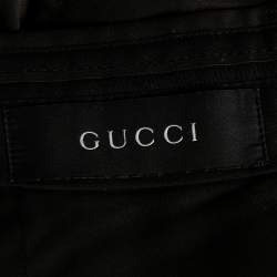 Gucci Brown Wool Suit M