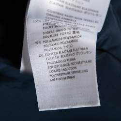 Gucci Navy Blue Diamante Nylon Bomber Jacket M