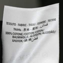 Gucci Black Cotton Foil Logo Printed Short Sleeve T-Shirt XS