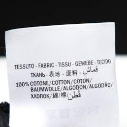 Gucci Black Cotton Gucci Logo Crew Neck Short Sleeve T-Shirt S