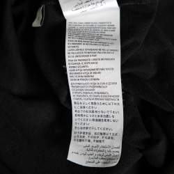 Gucci Black Cotton Logo Printed Crew Neck Short Sleeve T-Shirt S
