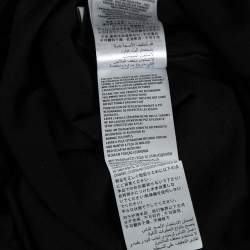 Gucci Black Cotton Logo Printed Crewneck T-Shirt S