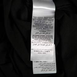 Gucci Black Cotton Logo Printed Crewneck T-Shirt S