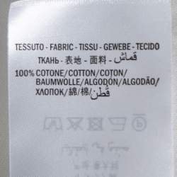 Pre Owned Gucci White Cotton Guccify Yourself Printed Crew Neck T-Shirt S