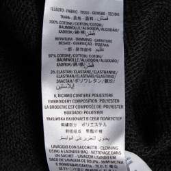 Gucci Charcoal Grey Terry Knit L'Aveugle Par Amour Sweatshirt S