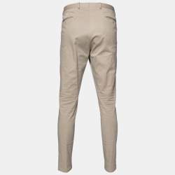 Gucci Beige Cotton Trousers XXL