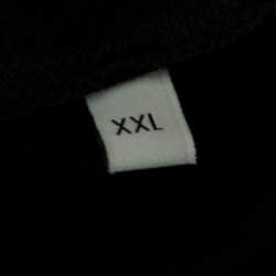Gucci Navy Blue Cotton Pique Web Stripe Bee Appliqued Polo T-Shirt XXL