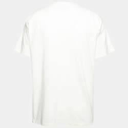 Gucci x The North Face Cream Logo Printed Cotton Oversized T-Shirt S