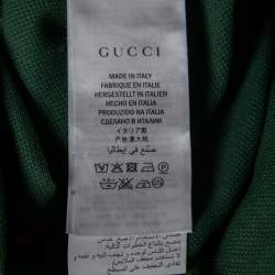 Pre Owned تي شيرت بولو غوتشي قطن مطرز نحل مقاس صغير - سمول