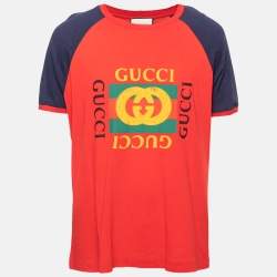 Gucci Logo Printed Crew Neck L | TLC