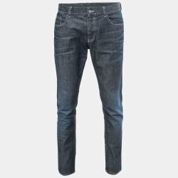 Gucci Blue Denim Super Skinny Jeans M