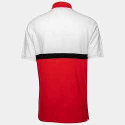 Gucci Tricolor Cotton Polo T-Shirt XXL