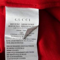 Gucci Tricolor Cotton Polo T-Shirt XXL
