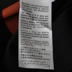 Pre Owned تي شيرت غوتشي قطن أسود طبعة نوت فيك أكمام قصيرة مقاس كبير