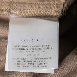 Gucci Beige Denim Riding pants S Waist: 32