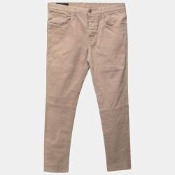 Gucci Beige Denim Riding pants S Waist: 32