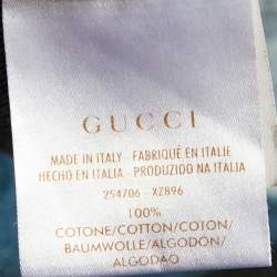 Gucci Navy Blue Denim Regular Fit Jeans L