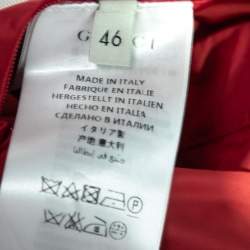 مملوكة مسبقًا Gucci Brown Bengal Tiger Print Synthetic Jacket S