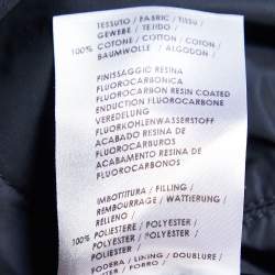 Gucci Blue Cotton Zip Front  Jacket M