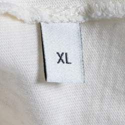 Pre Owned Gucci Cream Cities Print Cotton T-Shirt XL