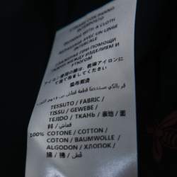 Gucci Navy Blue Bee Printed Cotton Duke Shirt M 